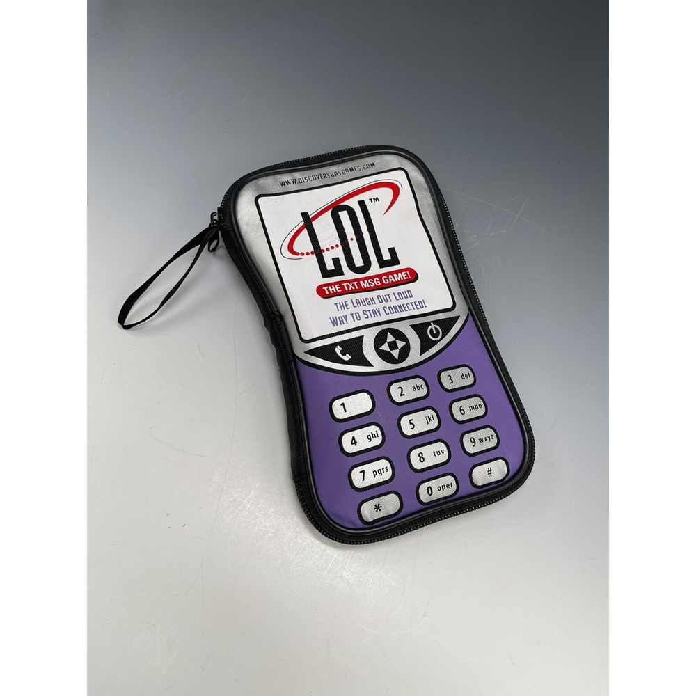 LOL The Txt Msg Game Discovery Bay Games Word Tile Travel Case Complete Set